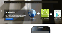Desktop Screenshot of apkbuilder.com