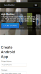 Mobile Screenshot of apkbuilder.com